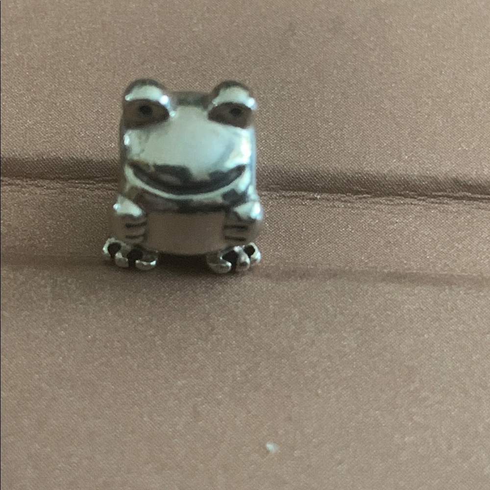 RETIRED Genuine Pandora Frog Charm circa early 2000 - Picture 3 of 5